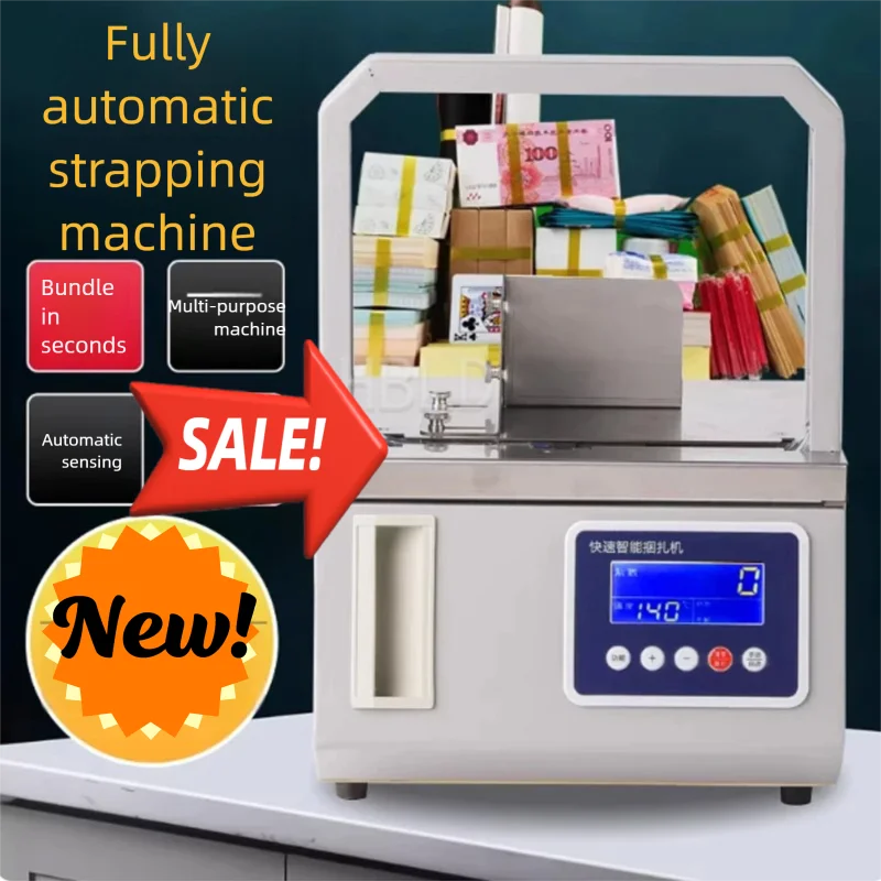 Multifunctional Household Small Automatic Electric Vegetable Bundling Machine Box Packaging for Kitchen Garden Use