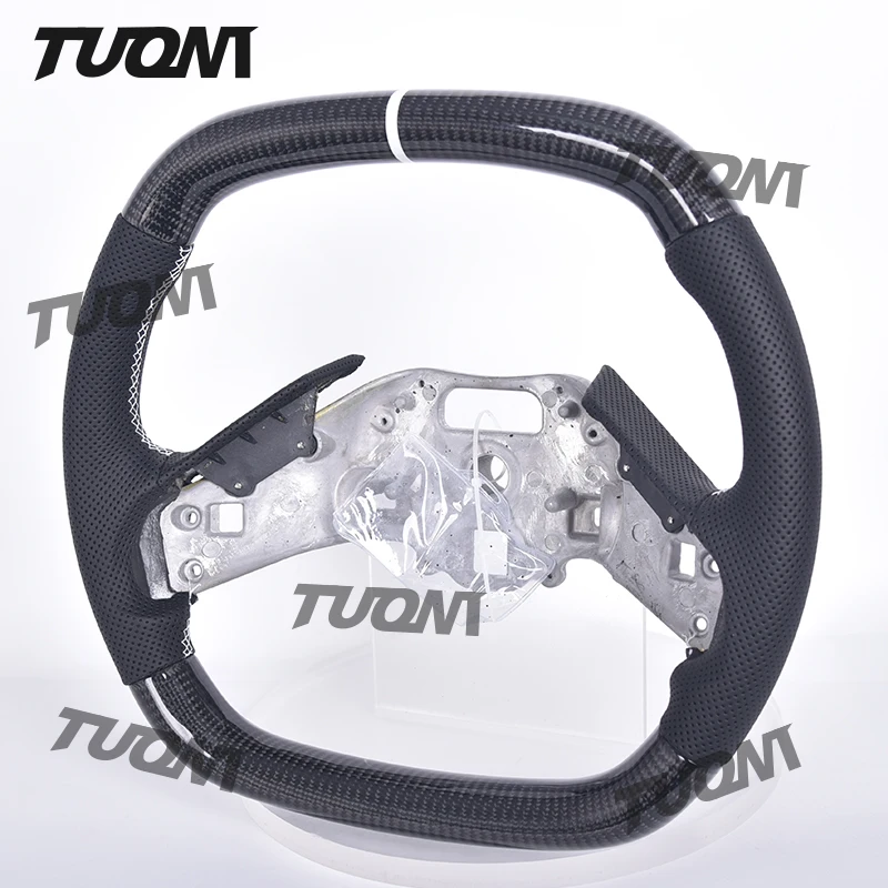 Sports Racing Cars Carbon Fiber Steering Wheel For Chevrolet Corvette C8