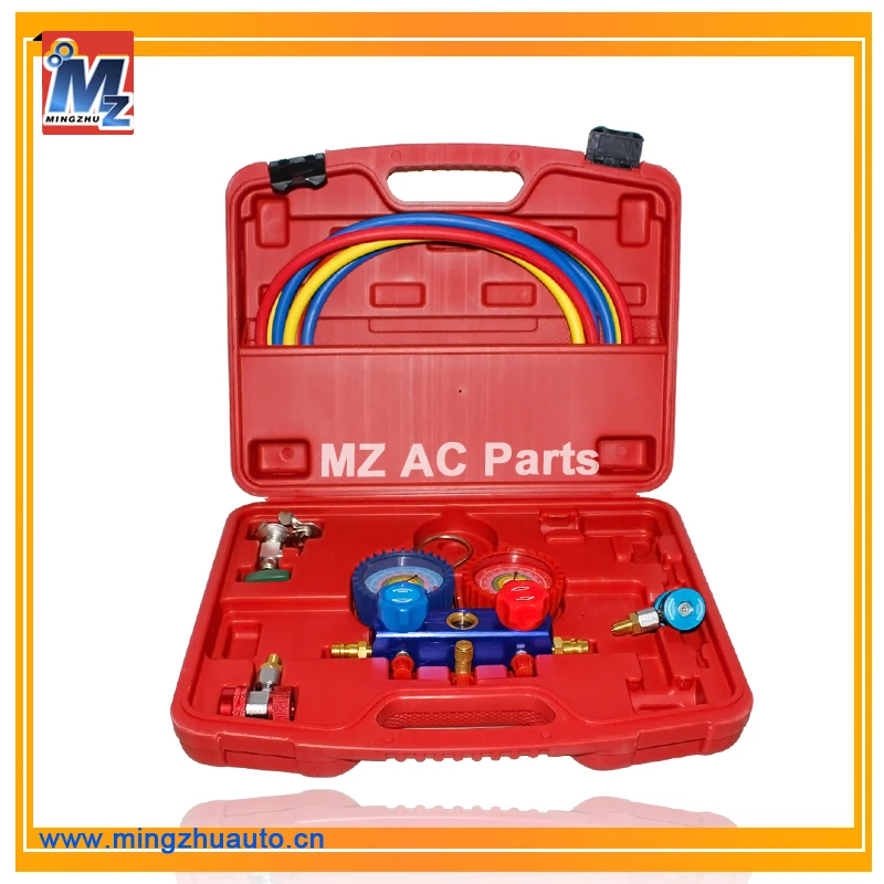 أدوات التيار المتردد ملحقات تكييف الهواء التلقائي مقياس ضغط الثلاجة أدوات قياس الضغط مصنع رخيصة #3