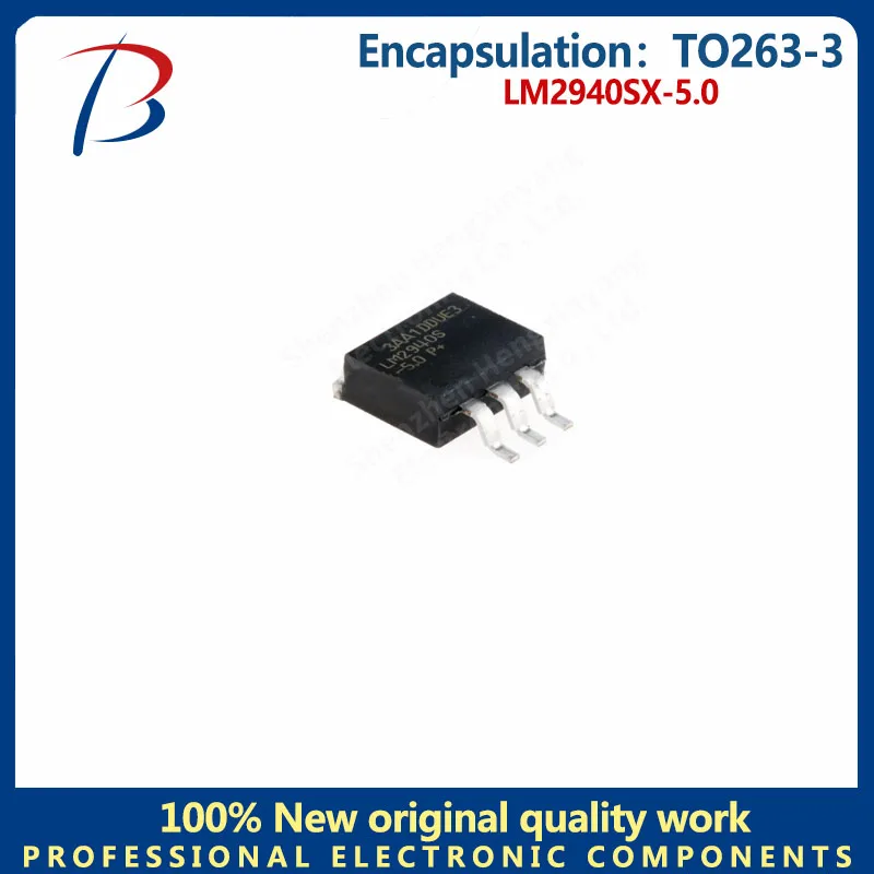 

10pcsLM2940SX-5.0 Low Voltage Differential Regulator 5V 1A package TO263-3