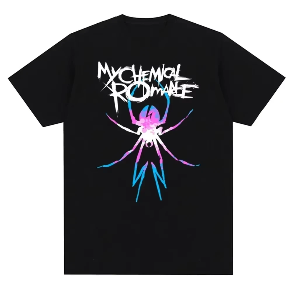 My Chemical Romance Mcr Band Men Women Cotton T-Shirt Printed Women T Shirt Casual Short Sleeve Tshirt Streetwear Trend Tee Tops