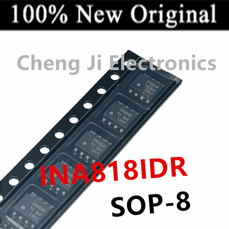 10PCS/Lot  INA818IDR 、INA828IDR 、INA819IDR 、INA819IDRGR  New instrument amplifier chip INA818 、INA828 、INA819 、INA819IDRGT