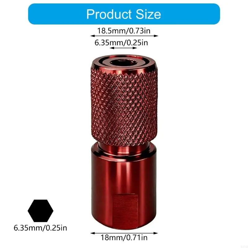 Compacted Fast Release To 6.35Mm Shanks Fast Change Adapter For Angled Grinder Power Tool Accessories M4YD