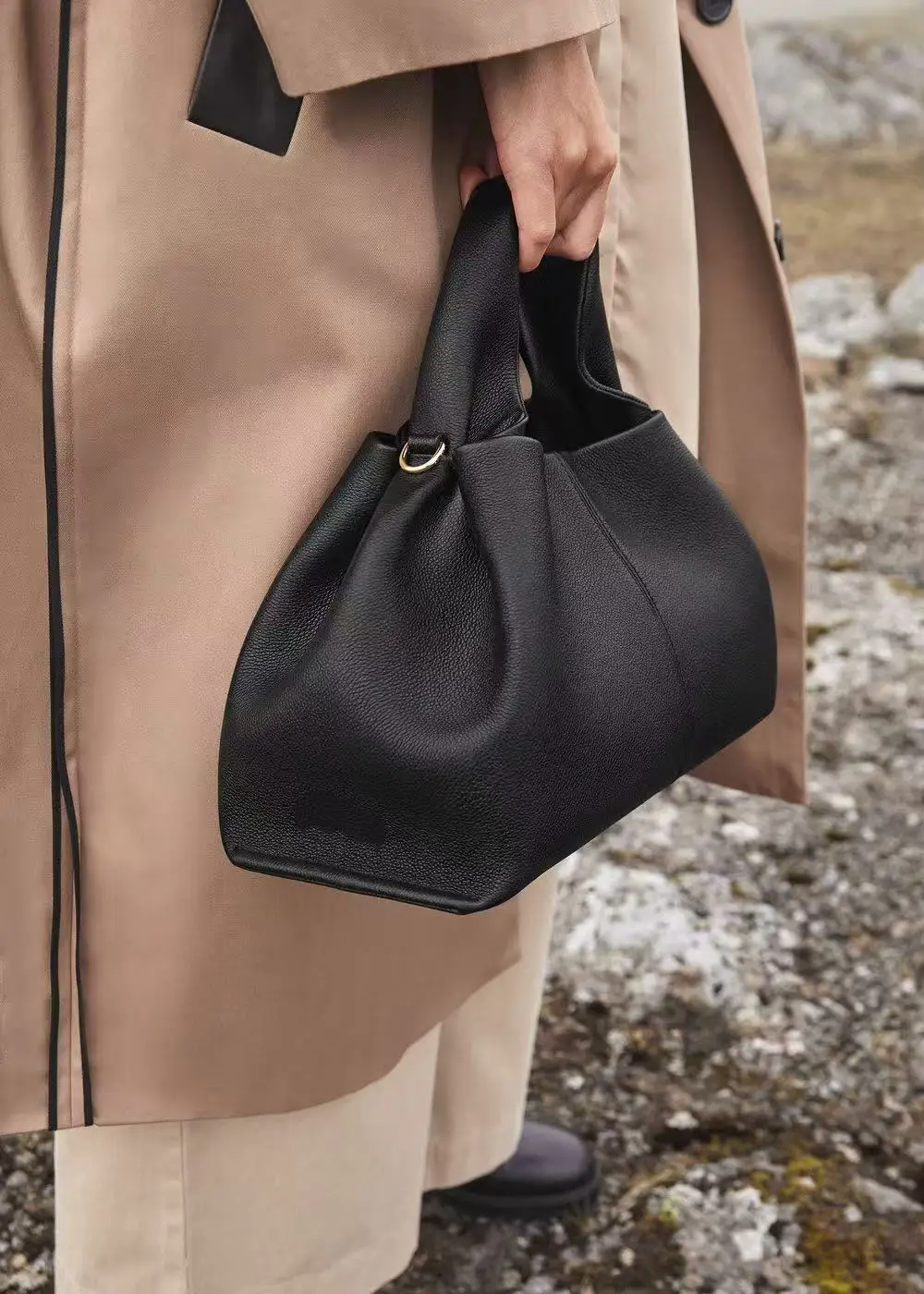 pol cloud bag niche design light luxury french leather handbag one shoulder crossbody fashion women