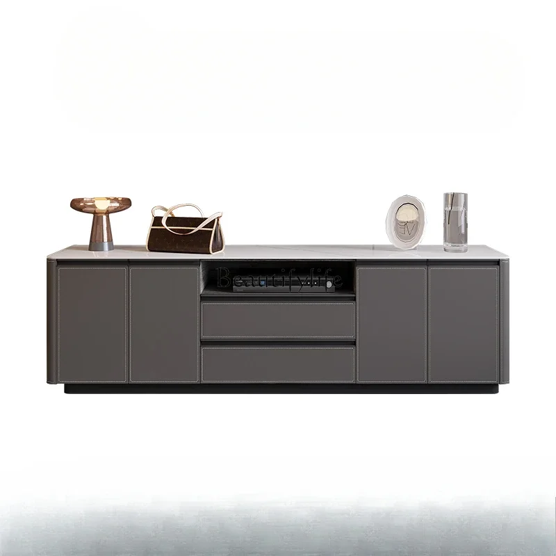 

FG17High Bedroom TV Cabinet Modern Simple Nordic Multifunctional Slate Locker