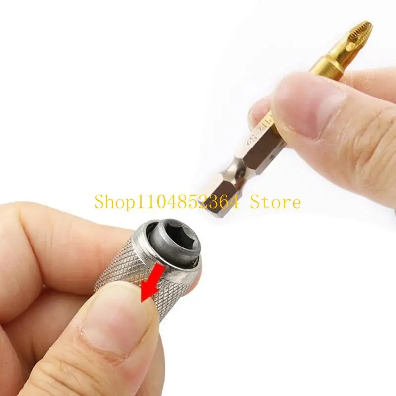 652f Adaptador perfuração elétrico martelo martelo impacto Driver Driver Socket redondo haste para aço hexagon