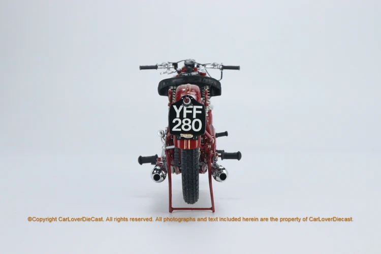 Minichamps 1:12 Speed Twin 1939 Limited Edition Motorcycle Rubber Tire Alloy Static Model Toy Gift