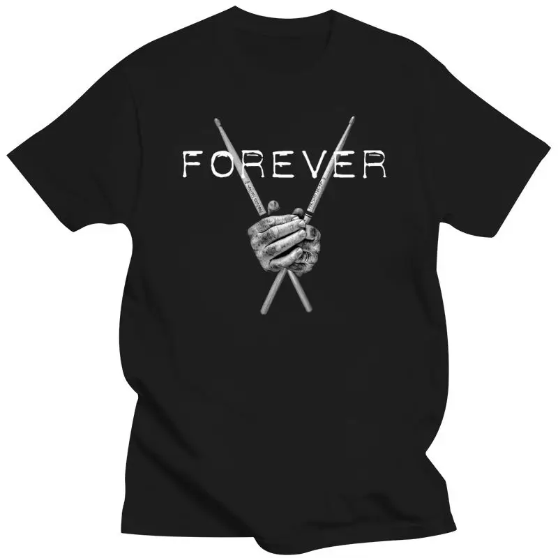 Mens Clothing Drums Forever T Shirt Drummers Tee Paiste Zildjian Tama Pearl Sabian A04