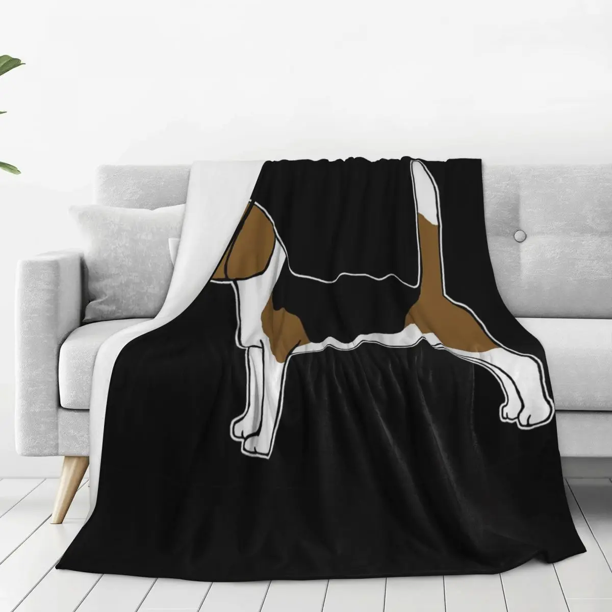 Beagle Blanket Flannel Super Soft Sofa Throw Blankets For Couch Bedding Travel Throws Bedspread Quilt