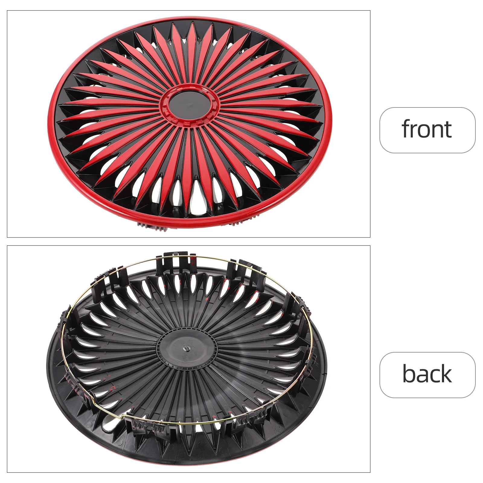 Car Wheel Hub Cover Decorative Cap Durable Automotive Hubcaps Stylish Vehicle Wheel Rim Cover Hubcaps for Cars