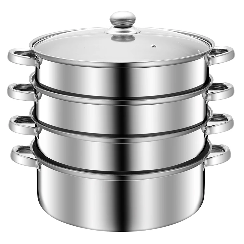 Wholesale high quality steamer stainless steel steamer with lid steamer