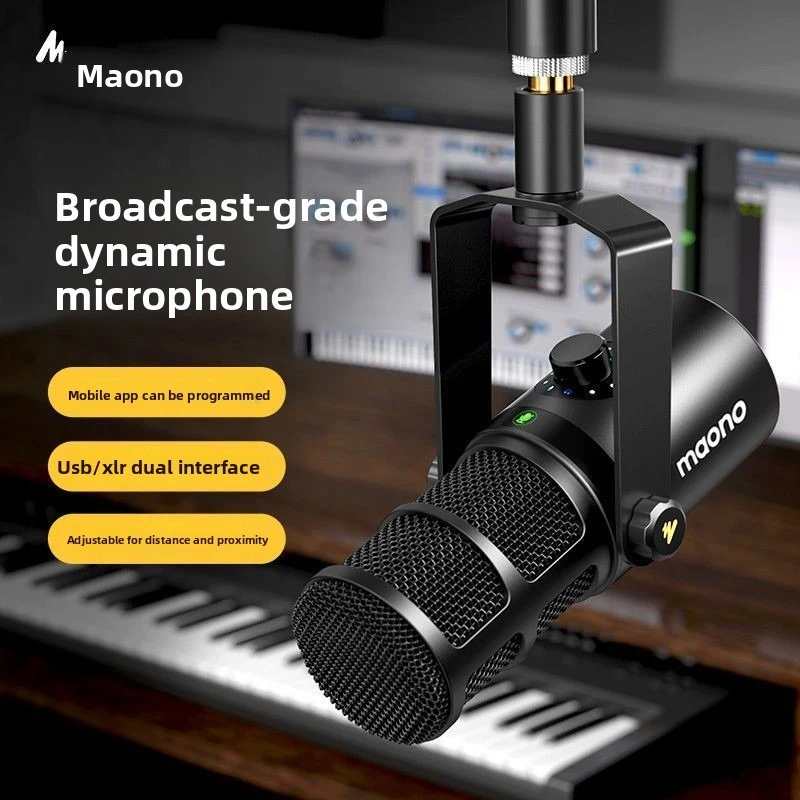 For MAONO PD400X Dynamic Microphone Cardioid USB/XLR Dual Output Podcast Recording Streaming