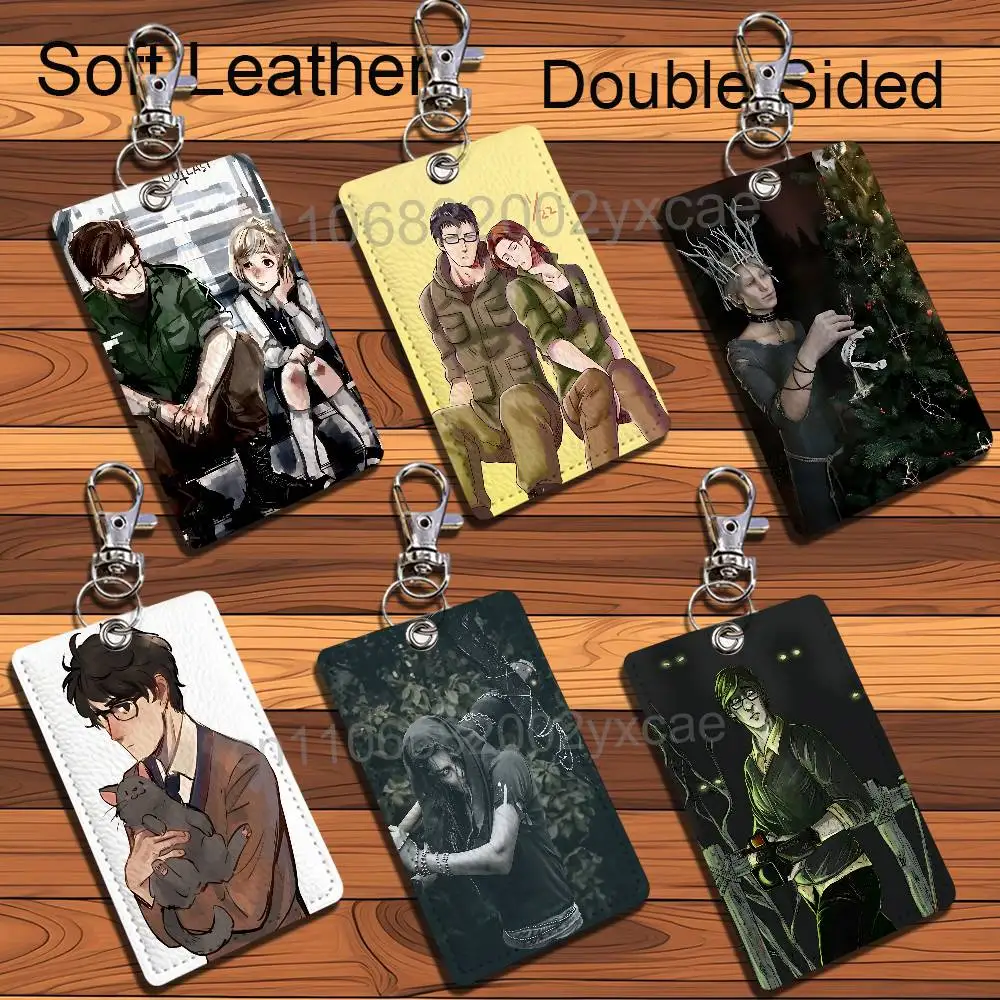 

Blake Langermann Outlast 2 Cartoon Singer Anime Card Keychain Fashion Pendant Bag ID Door Card Holder Bus Card Cute Adult