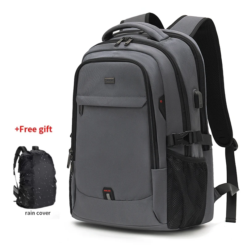 17.3''Large Capacity Laptop Backpack For Men Oxford Bag USB Port Backpack Multifunctional Backpack Camping Backpack Mochila