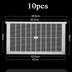 Wholesale Queen Barrier Reducer Anti Enter Plastic Vertical Type Seperator Excluder Isolator Beekeeping Supplies 10PCS