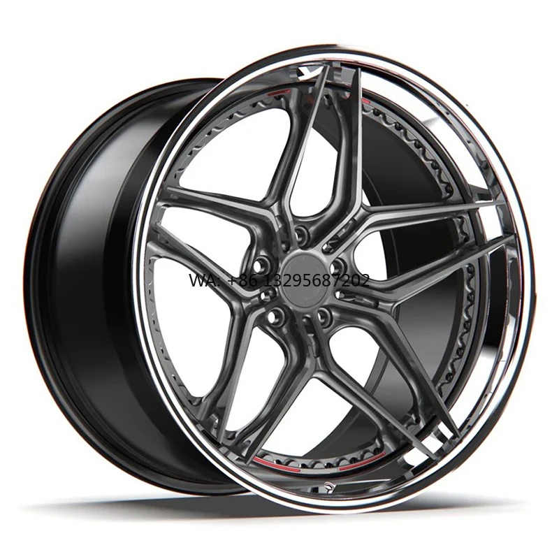 

Forged Wheel Rims 18 19 20 21 22 23 24 26 Inch 5x112 5x120 Chrome Gun Gray Aluminum Alloy Car Wheels for Audi R8 2008