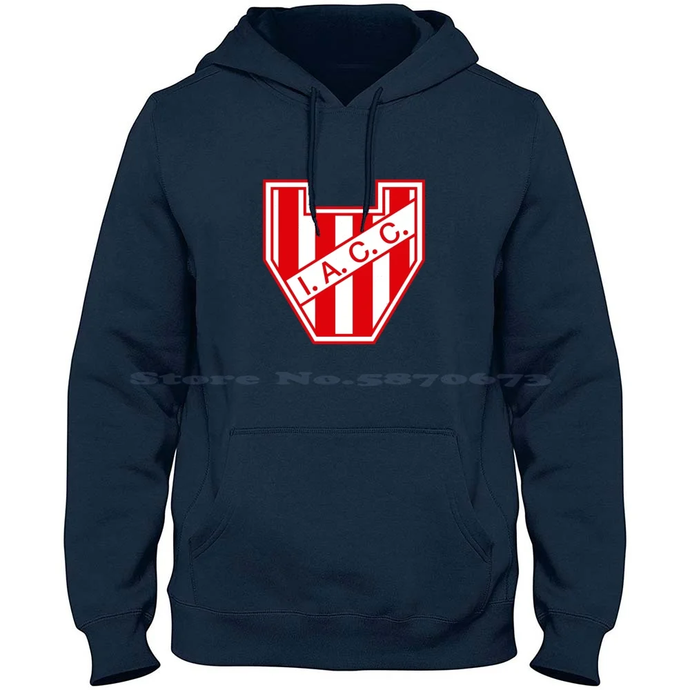 Instituto Central Córdoba 100% Cotton Hoodie Instituto Central Córdoba Baseball Sport Club Logo Icon