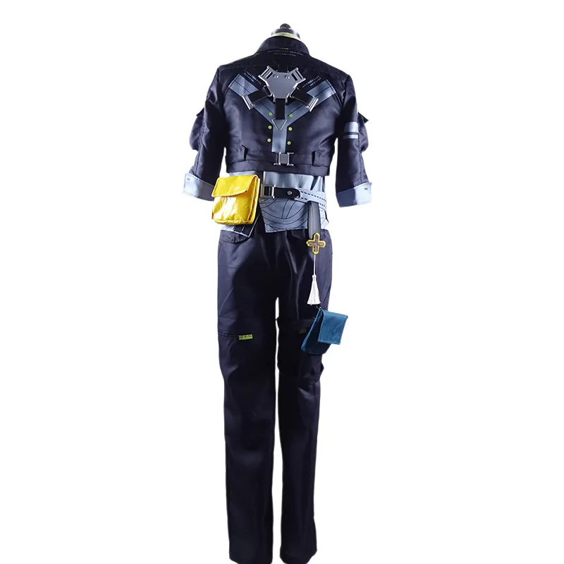 Homens rover cosplay jogo ondas wuthering traje v2.0 bonito uniforme de combate feminino masculino festa de halloween role play roupas peruca