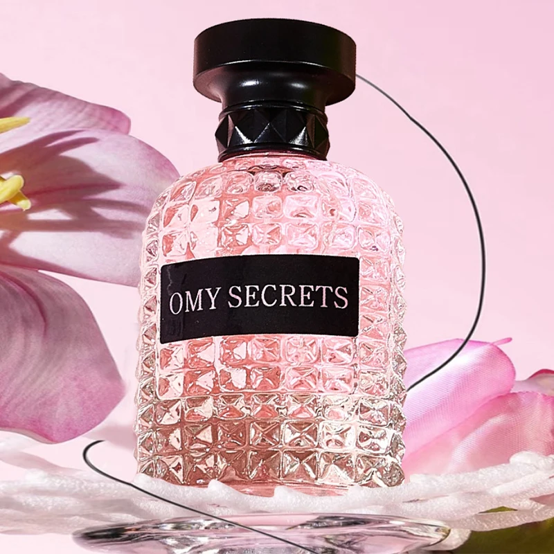 女性のための軽いバラの香り,きらびやかなクリスタル,自然な持続性,ボディスプレー,ジャスミン,フルーティーなミス,ブランド,50ml