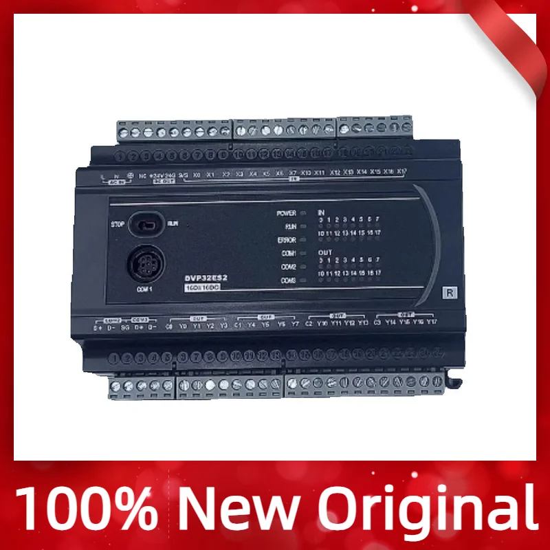 

Original compatible with Delta programmable controller DVP16E/24E/32E/40E/60E/80ES200R DVP08XN211R PLC module