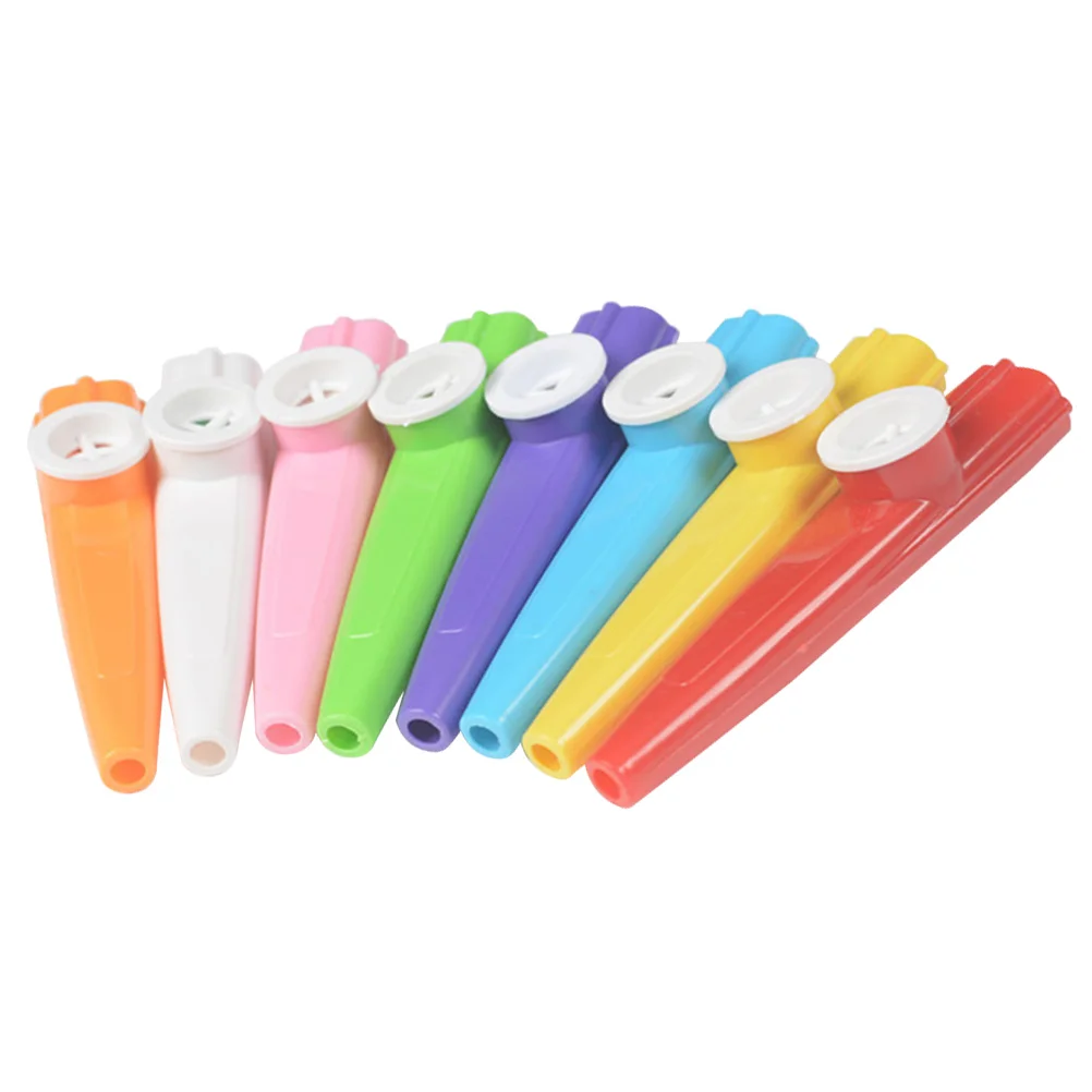 Kazoo Kazoos For Bulk Kids Instruments Musical  Plastic Adults Pack Instrument Toddler In Metallic Toyjavascript Educational