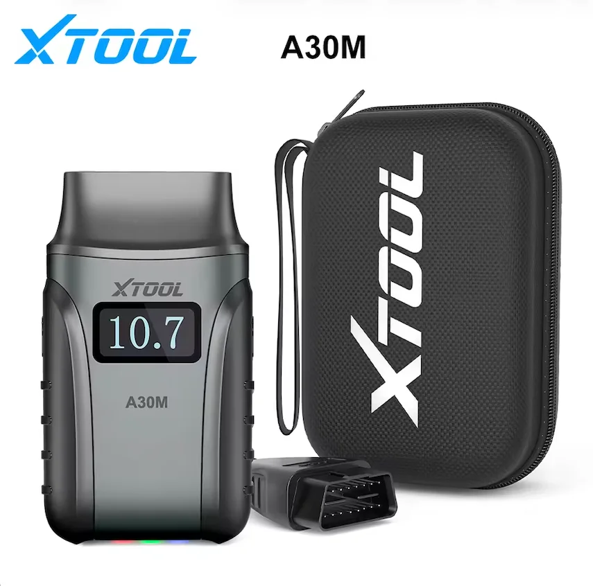

XTOOL A30M OBD2 Scanner All System Diagnostic Tool 26 Reset Service Active Add CAN FD Protocol 8 Live Data Display in 1