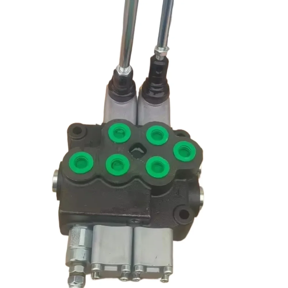 Manual bidirectional controller hydraulic bidirectional directional valve accessories 31.5MPa G1/2 interface pipeline structure