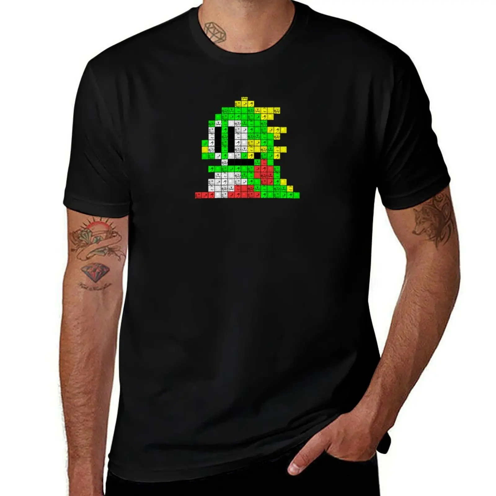 Bubble Bobble T-Shirt summer clothes boys whites sublime clothing for men