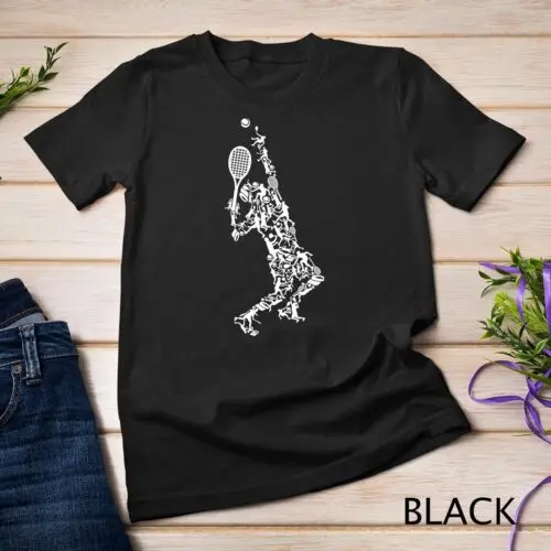 Tennis silhouette Unisex T-shirt