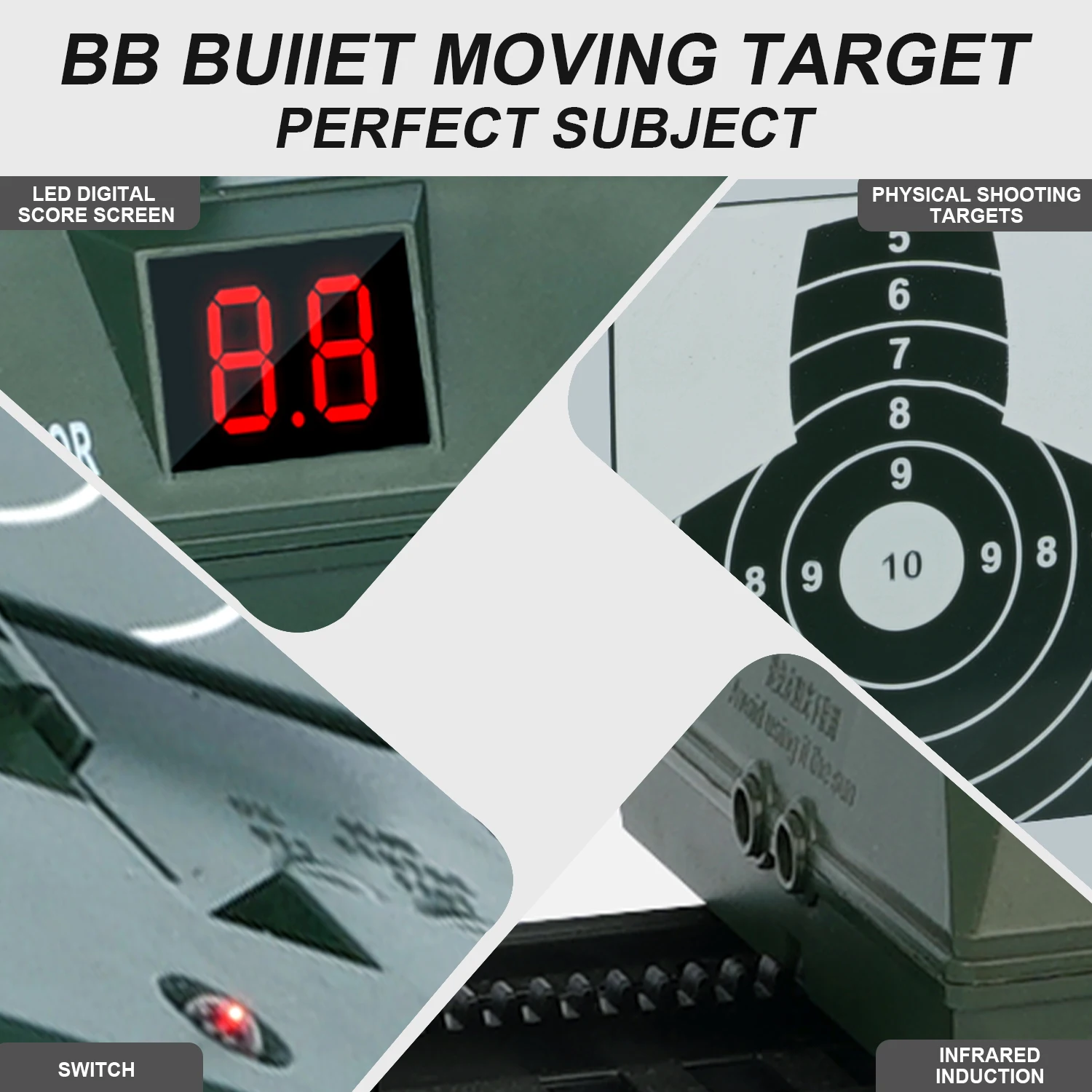 T1358 Auto-reset Shooting Target: Efficient Training to Build Muscle Memory Without Interrupting Practice.