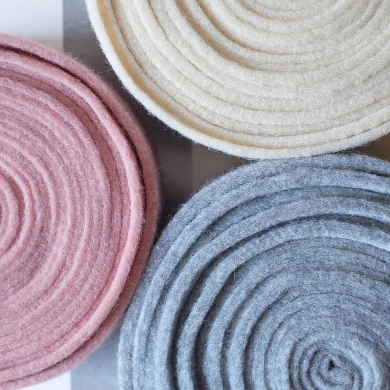 

Korean version wool felt strip bow Christmas DIY material