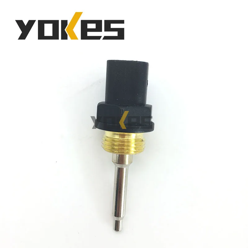 256-6453 2566453 Water Coolant Temperature Sensor Switch Sender for Caterpillar CAT C7 C9 Engine Excavator Parts