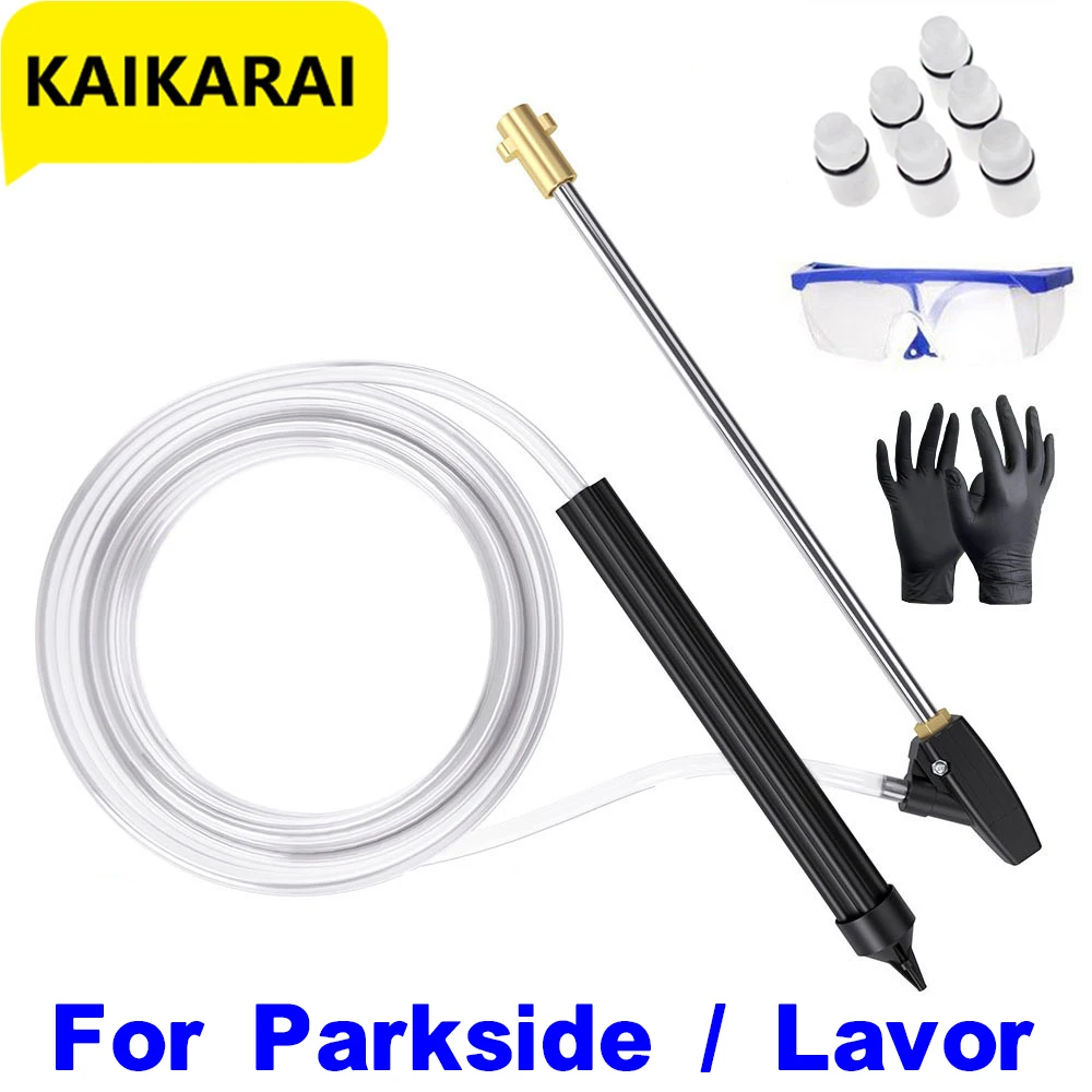 Per Parkside tools adapter/Lavor Pressure Washer kit di sabbiatura sabbiatrice lancia ugello rondella ugello di sabbiatura strumento per auto