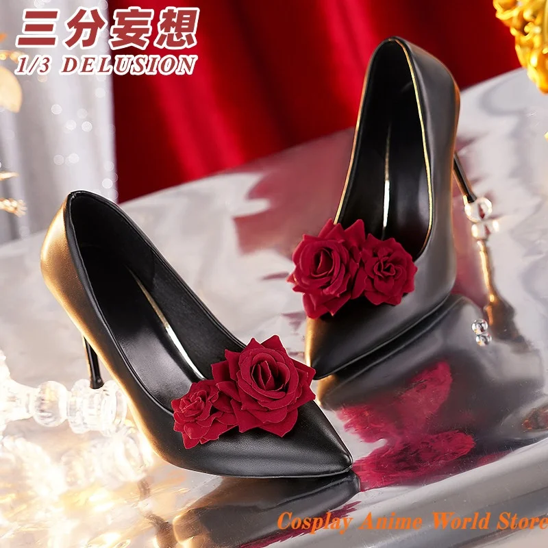 

In stock Ada Mesmer Psychologist Cosplay Shoes Anime Game Identity V Eternal Night Role Play Shoes Party festival Shoes