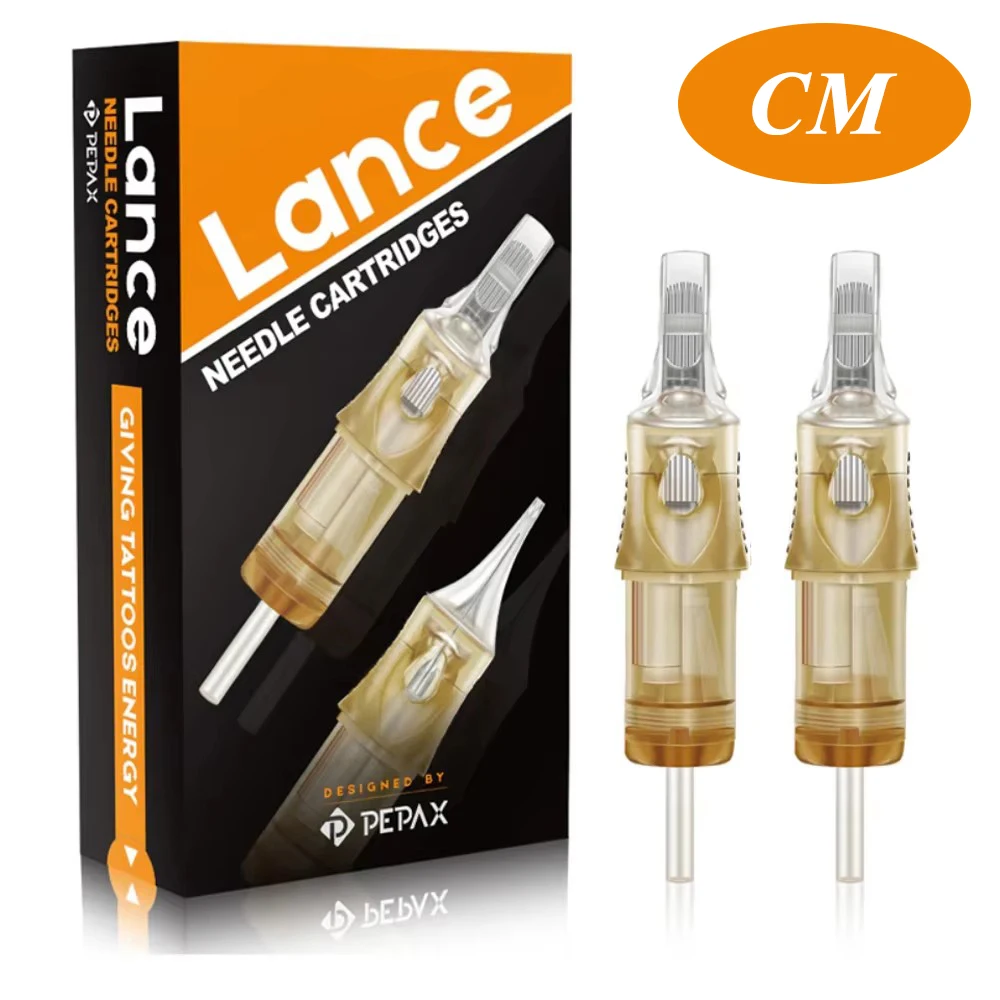 

PEPAX Lance Tattoo Cartridge Needles Curved Magnum Tattoo Needles Disposable Sterilized Needles for Tattoo Pen Machine Cartridge