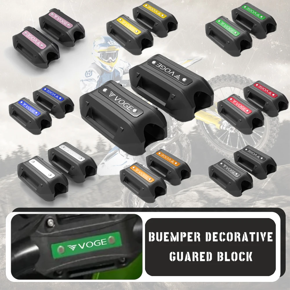 

Motorcycle Engine Guard Bumper Block Crash Bar Protection For VOGE DS625X DS900X DS525X DSX 525 625 900 300Rally 2023 2024 2025