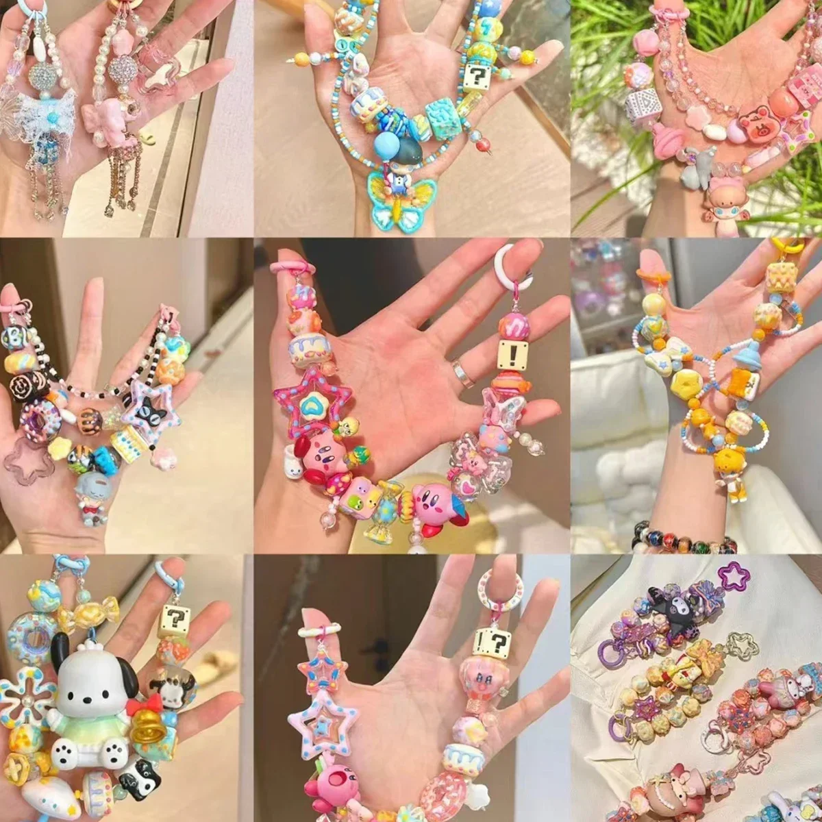 4pcs Assorted Varieties Vintage Pattern Metal Ball Beads Charm Beads For DIY Necklace Bracelet Jewelry Making Findings image 5