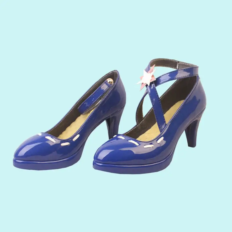 Game Honkai Star Rail Robin Cosplay Shoes Boots Women Halloween Party Costume High Heel Shoes