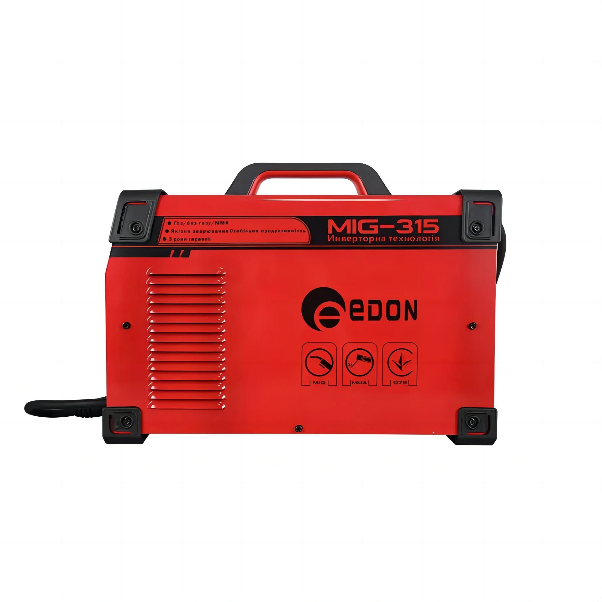 EDON MIG-315 flux core wire solid wire gas gasless mma mig welder welding machine