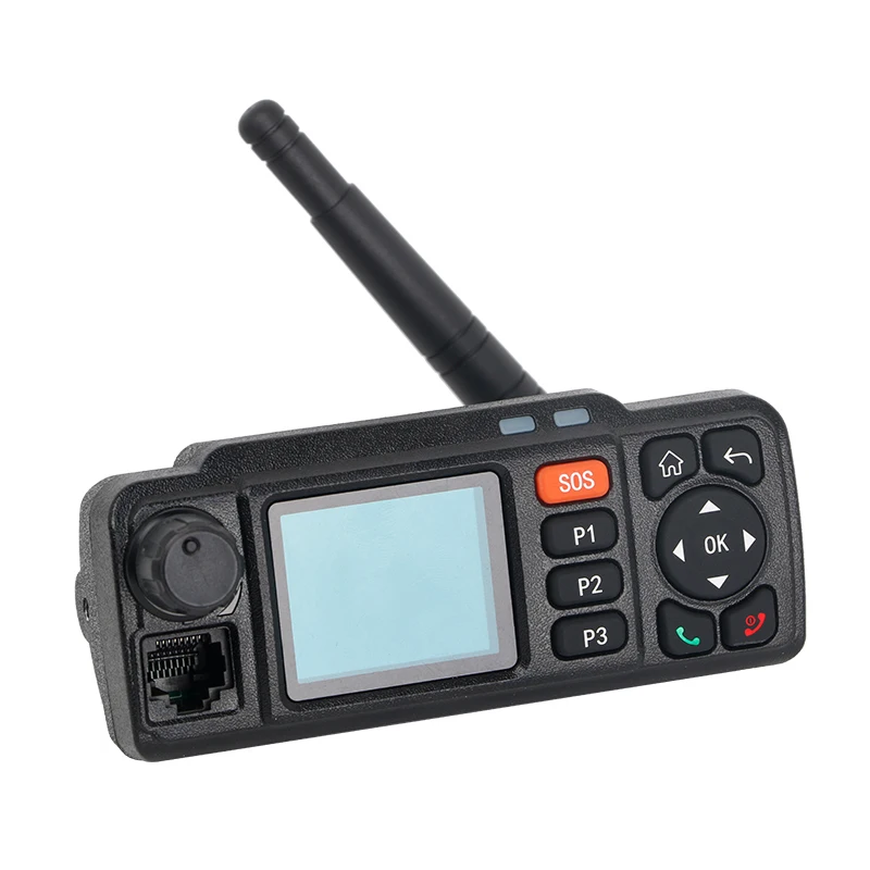 TID PTT Radio TD-M6 Professional 4G LTE 3G WCDMA GSM IP Network POC Mobile car radio walkie talkie With GPS