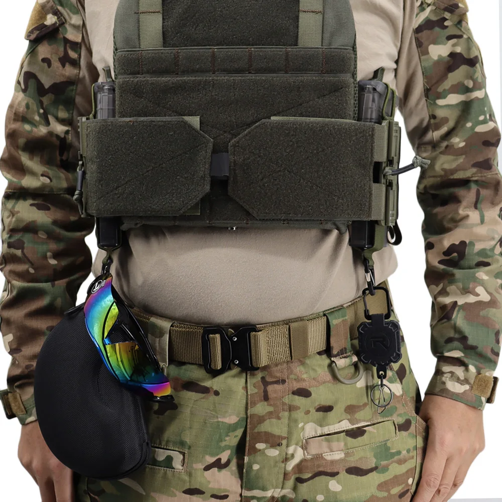 Tactical Vest Wingman V2 Ferro Style Elastic Radio Holder Magazine Pouch Walkie Holder FCPC V5 Hunting Airsoft Vest Gear