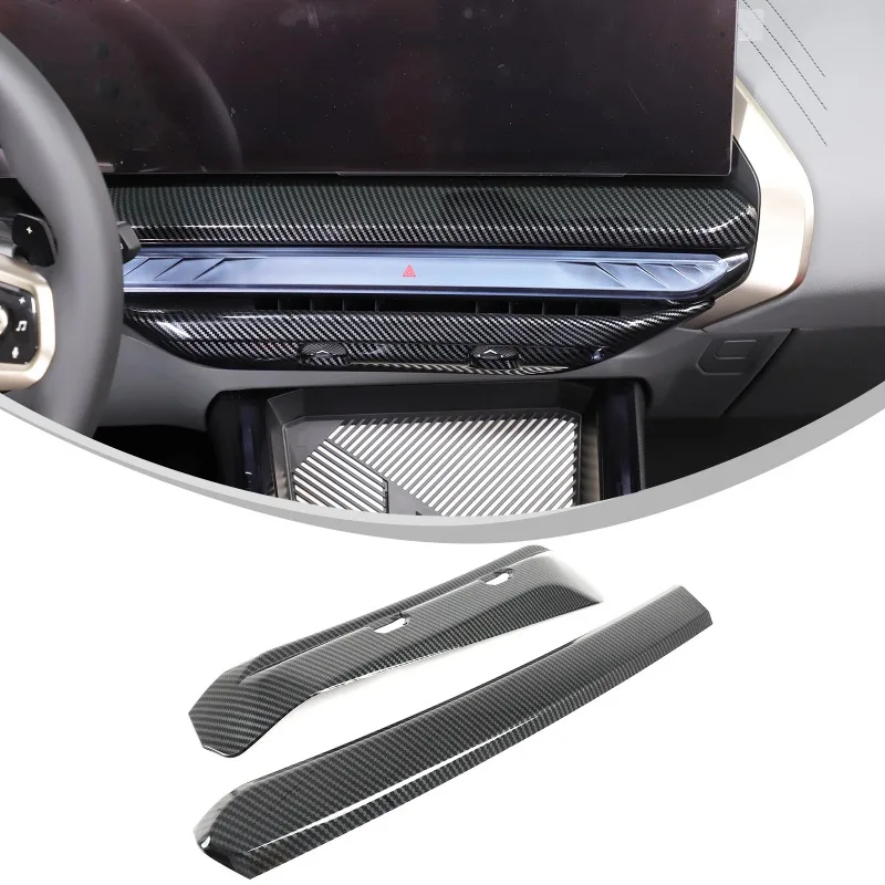 

Center Console Air Vent Trim Frame for 2025 BMW X3 G45 Decorative Trim Frame Automotive Interior Accessories
