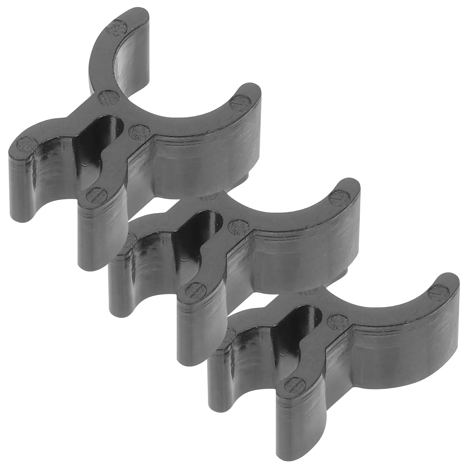 3 Pcs Pencil French Horn Clips Holder Music Stand Instrument Brass Black Musical - view 4