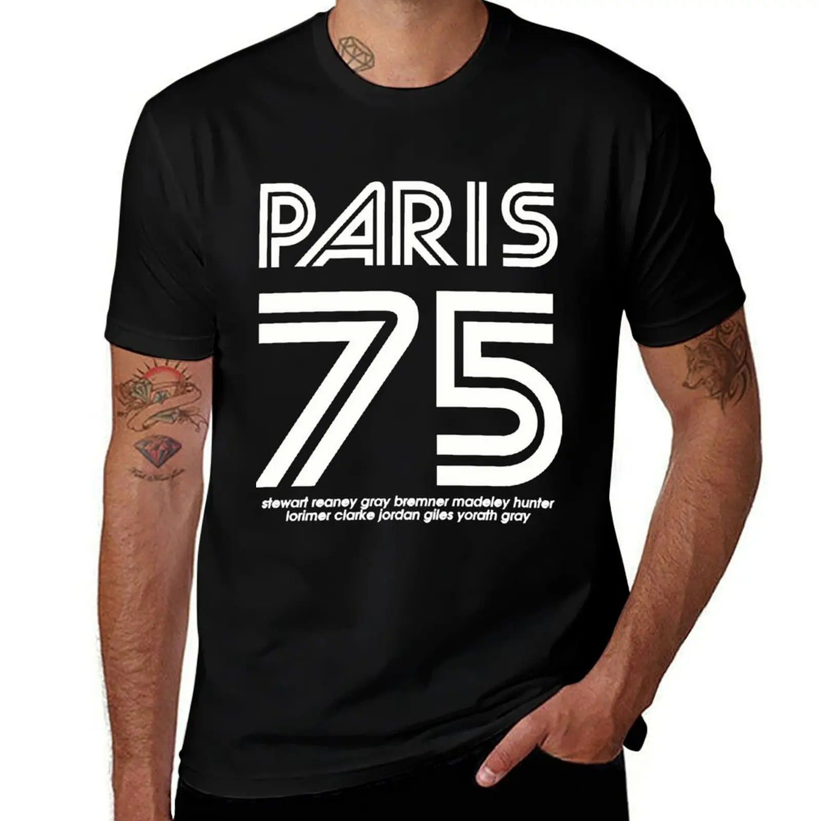 

PARIS 75 T-Shirt man t shirt summer t shirt for man t shirt man luxury T-Shirt