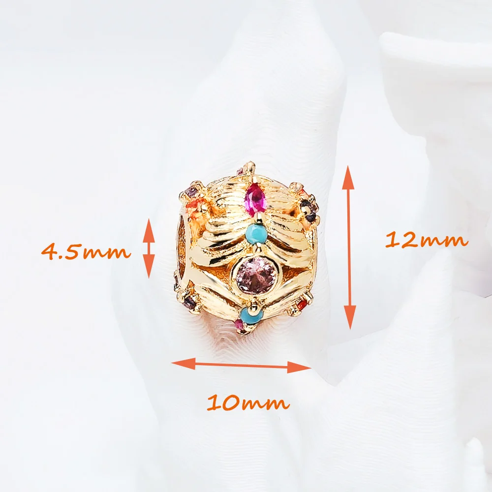Golden Butterfly Bead 925 Sterling Silver Karma Charms European Jewelry Bohemia Accessories For Women