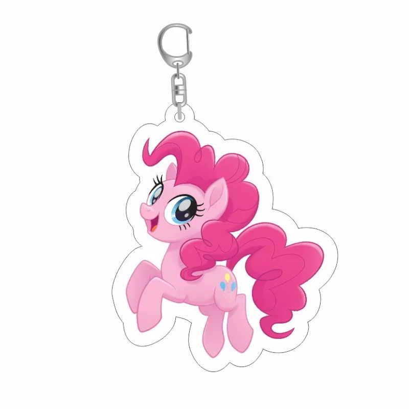 My Little Pony Keychain Creative Cartoon Creative Cute Twilight Sparkle Children's School Bag Personality Ornament Birthday Gift