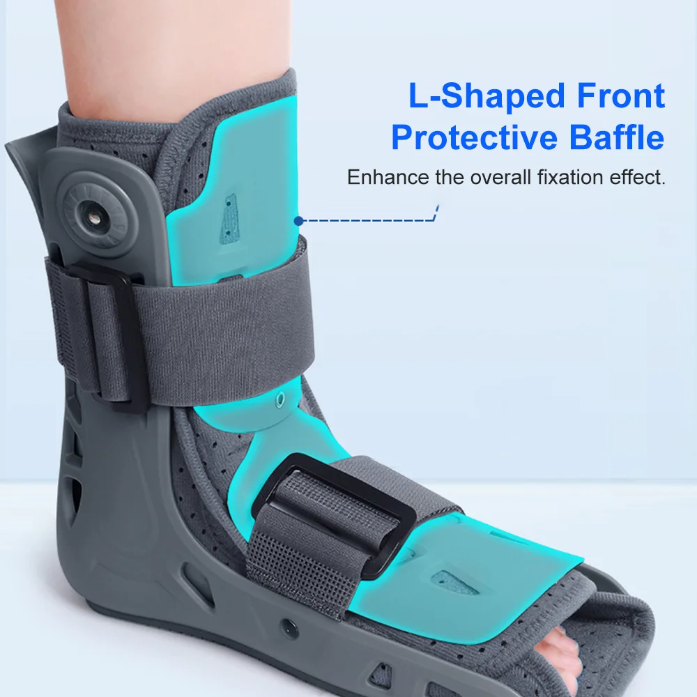 

Дышащий ​ Подушка безопасности, бандаж на голеностопном суставе, перелом стопы, спортивная поддержка растяжения связок, стабилизатор, фиксация травм, защита лодыжки, фиксирующая шина