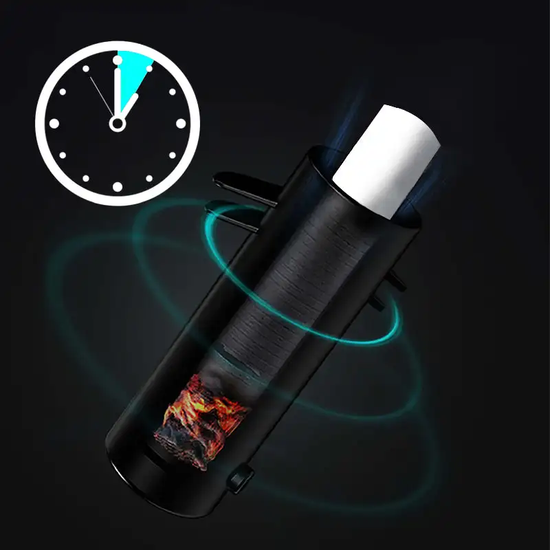 Smart Purifying Ashtray Multifunctional Smoke Odor Air Purifier Smart Ashtray for Home Car Smoke Filtration Air Purification