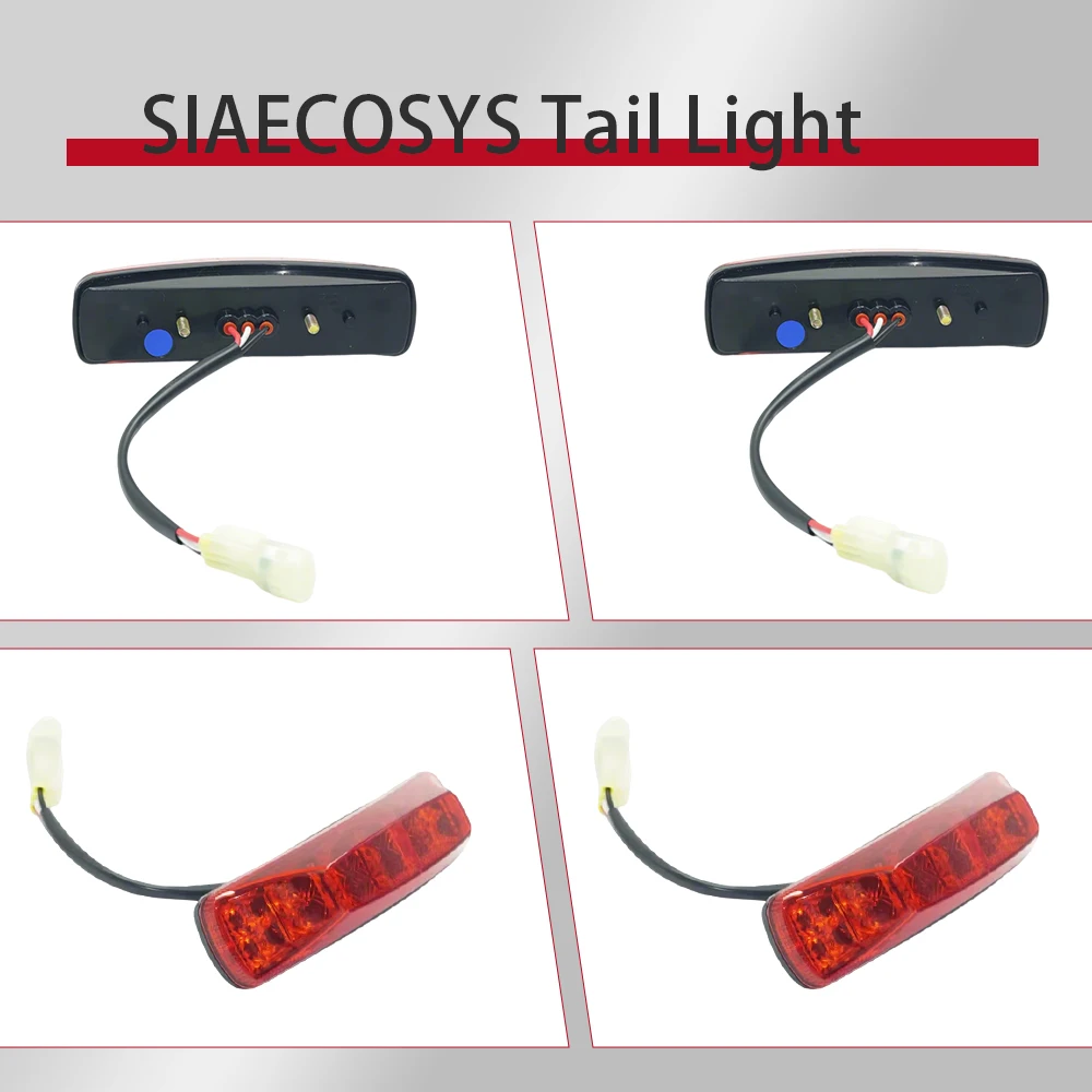 

Задний фонарь SIAECOSYS Essential для аксессуаров для скутеров и мотоциклов