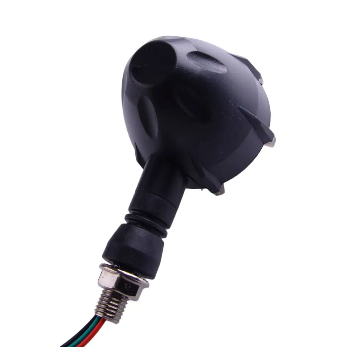 1 زوج دراجة نارية DC12V أصفر أحمر متدفق وامض LED بدوره مصباح إشارة مصباح مؤشر صالح لهوندا الظل ACE ايرو 1100 750A